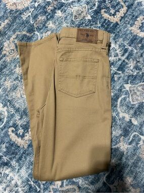 U.S. Polo Assn. Men's Tan Straight-Fit Pants